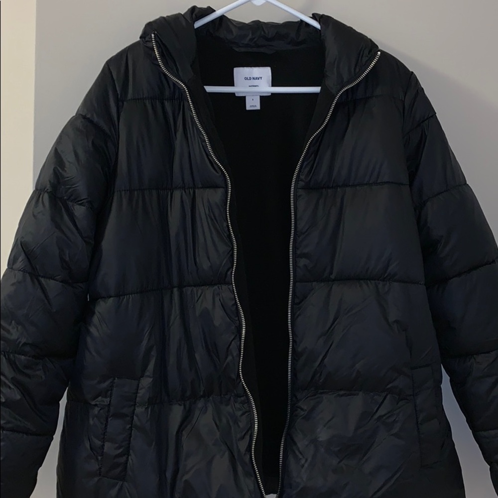 Maternity puffy jacket